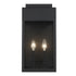 Trans Globe Marley Outdoor Wall Lights in Black Model: 51520 BK