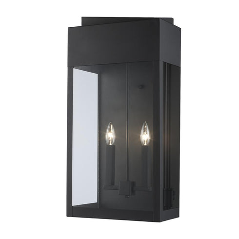 Trans Globe Marley Outdoor Wall Lights in Black Model: 51522 BK