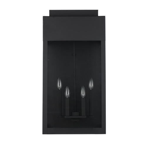 Trans Globe Marley Outdoor Wall Lights in Black Model: 51523 BK