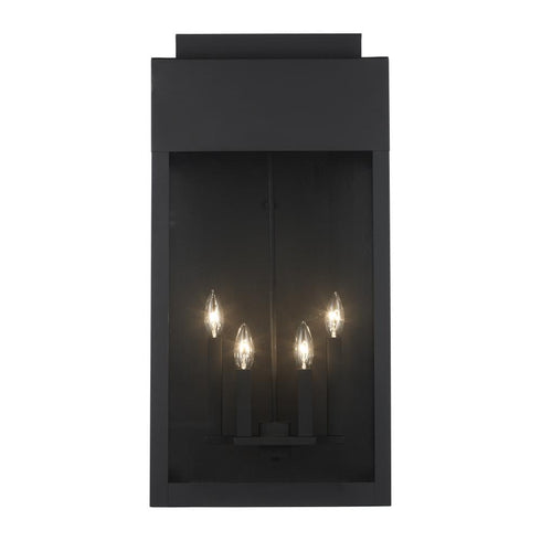 Trans Globe Marley Outdoor Wall Lights in Black Model: 51523 BK