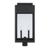 Trans Globe Marley Post Lantern in Black Model: 51525 BK