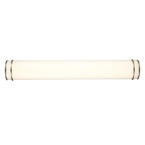Trans Globe Marlow LED SCONCE 36 Inch DOUBLE RING BN in Brushed Nickel Finish Model: LED-22576 BN