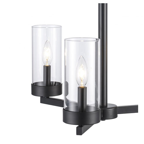 Trans Globe Meadowlark Chandeliers in Black Model: 71735-3 BK