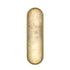 Trans Globe Minerva 16' ALABASTER CIRCLR SCONCE AG in Antique Gold Finish Model: LED-22650 AG