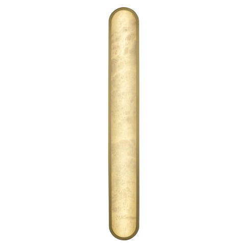 Trans Globe Minerva 36 Inch ALABASTER CIRCLR SCONCE AG in Antique Gold Finish Model: LED-22656 AG