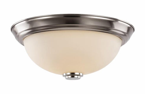 Trans Globe Mod Pod 3 Light 15 in. Flush Mount Ceiling Light in Brushed Nickel Finish Model: 70526-15 BN