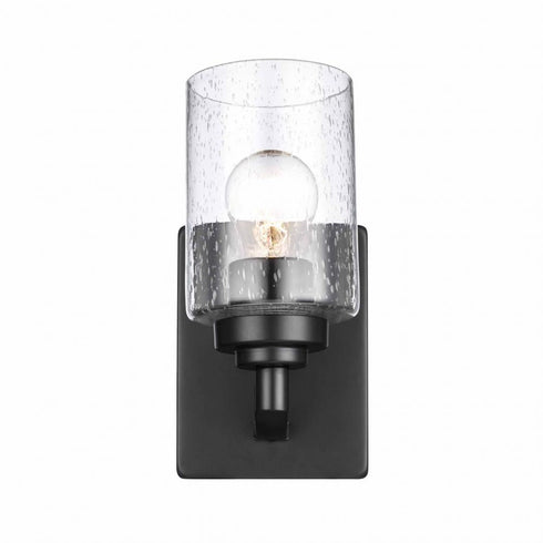 Trans Globe Mod Pod Indoor Glass Drum Armed Sconce Model: 80521 BN