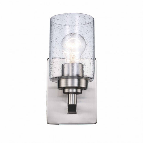 Trans Globe Mod Pod Indoor Glass Drum Armed Sconce Model: 80521 BN