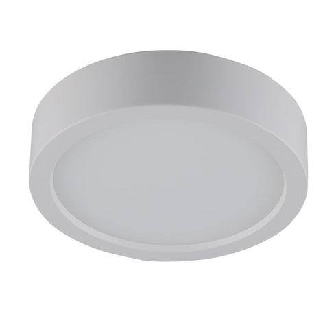 Trans Globe Moda LED DISK 120 277 NON EM 7 Inch EDG in White Finish Model: BNK-LED-40097WH