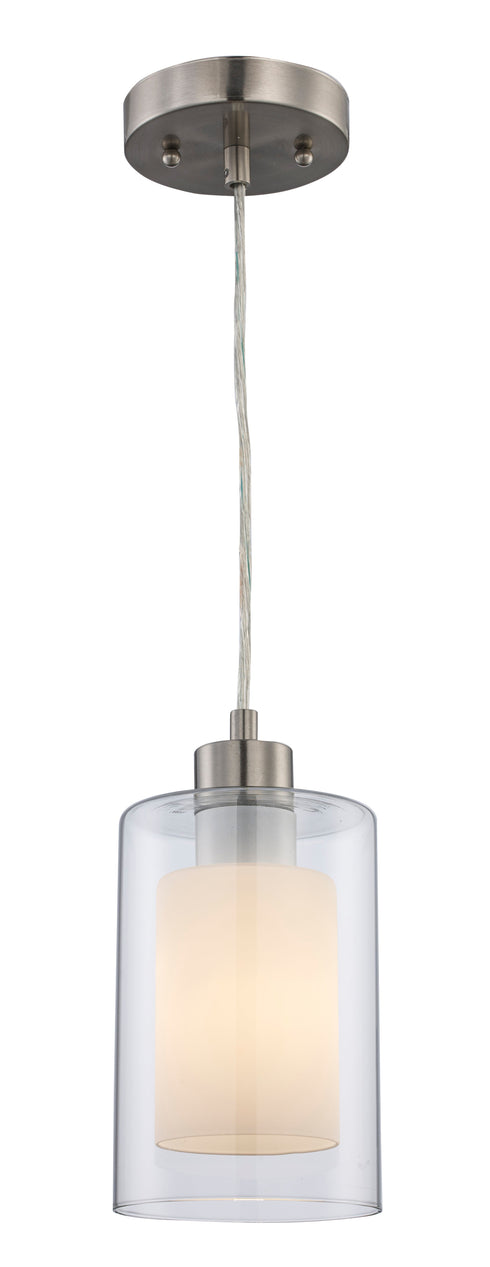 Trans Globe Modesto Collection Dual Cylinder Glass Shade Model: PND-2178 BN