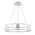 Trans Globe Mythos 25 Inch LED PENDANT RECTANGLE LINK in Black Finish Model: MDN-1588 BK