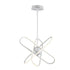 Trans Globe Nightingale 21 Inch LED PENDANT ATOM BURST MED in Black Finish Model: MDN-1586 BK