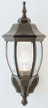 Trans Globe Ojai 1 Light UP WALL With PHOTOCELL in Black Finish Model: 4470 BK