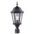 Trans Globe One Light Black Gold Water Clear Oval Window Model: 4716 BG