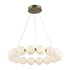 Trans Globe Orb II 26 Inch LED PENDANT PEARL RING SML in Antique Gold Finish Model: MDN-1591 AG