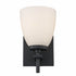 Trans Globe Oxnard 1 Light Reversible Indoor Armed Sconce Model: 22291 BN