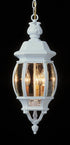 Trans Globe Parsons 3 Light MED HANGING LANTERN OUTD B in Black Finish Model: 4066 BK