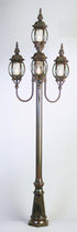 Trans Globe Parsons 96 In. 4 Light 4 Shade Complete Model: 4094 BG