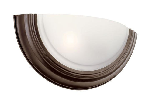 Trans Globe Ray 12.75 Inch Wall Sconce in Brushed Nickel Finish Model: 57706 BN