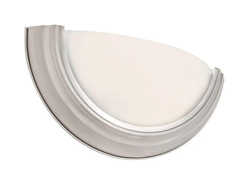 Trans Globe Ray 12.75 Inch Wall Sconce in Brushed Nickel Finish Model: 57706 BN