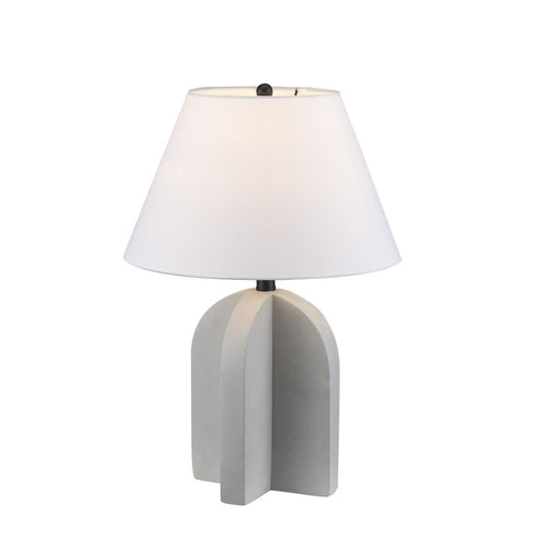 Trans Globe Reese 1 Light TABLE LAMP 13 Inch HALF ARCH C Model: RTL-9142