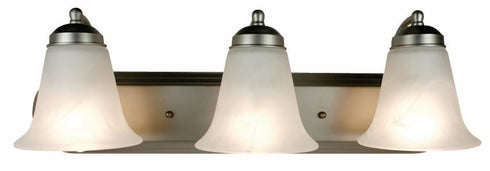 Trans Globe Rusty Collection 3 Light Glass Bell Shades Model: 3503 ROB