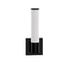 Trans Globe Saavy LED WALL SCONCE 14 Inch CYLINDER B in Black Finish Model: LED-22430 BK