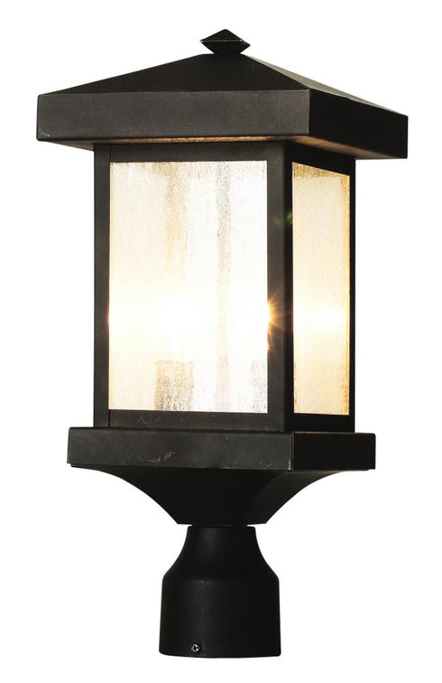 Trans Globe Santa Cruz 17 Inch Postmount Lantern Model: 45644 WB