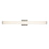 Trans Globe Sawyer 36 Inch ROUND LINEAR LED FROSTED B in Black Finish Model: LED-22566 BK