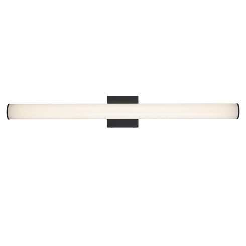 Trans Globe Sawyer 36 Inch ROUND LINEAR LED FROSTED B in Black Finish Model: LED-22566 BK