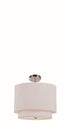 Trans Globe Schiffer 3 Light PENDANT 15 Inch Inch DOUBLE SHADE in Black Finish Model: PND-801 BK