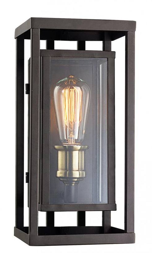 Trans Globe Showcase 6 Inch Wall Lantern. Model: 50221 BK