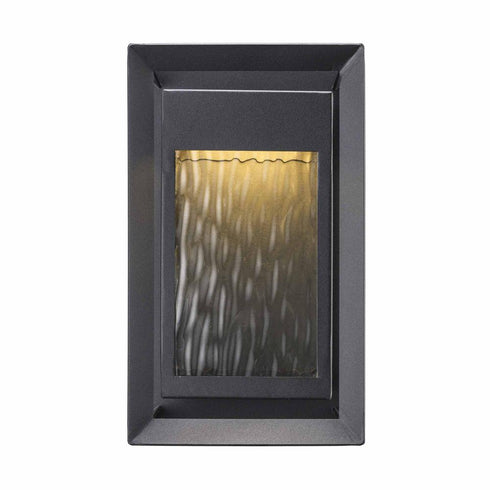 Trans Globe Steelwater Outdoor LED Wall Sconce Model: 51370-1 BK