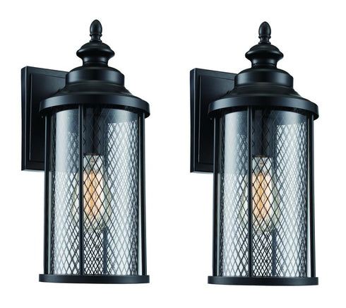 Trans Globe Stewart 12 Inch Wall Lantern Model: 40740T BK
