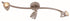 Trans Globe Stingray 3 Light TRACK WAVE GU10 in Brushed Nickel Finish Model: W-465 BN