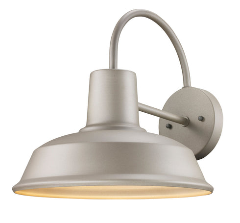 Trans Globe Tacoma 1 Light Outdoor Metal Disc Shade Model: 50330 BK