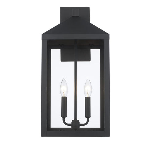 Trans Globe Tempest Outdoor Wall Lights in Black Model: 51532 BK
