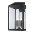 Trans Globe Tempest Outdoor Wall Lights in Black Model: 51534 BK