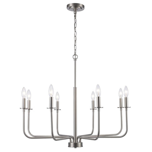 Trans Globe Tennyson Pendant Lights Brushed Nickel Model: 11658 BN
