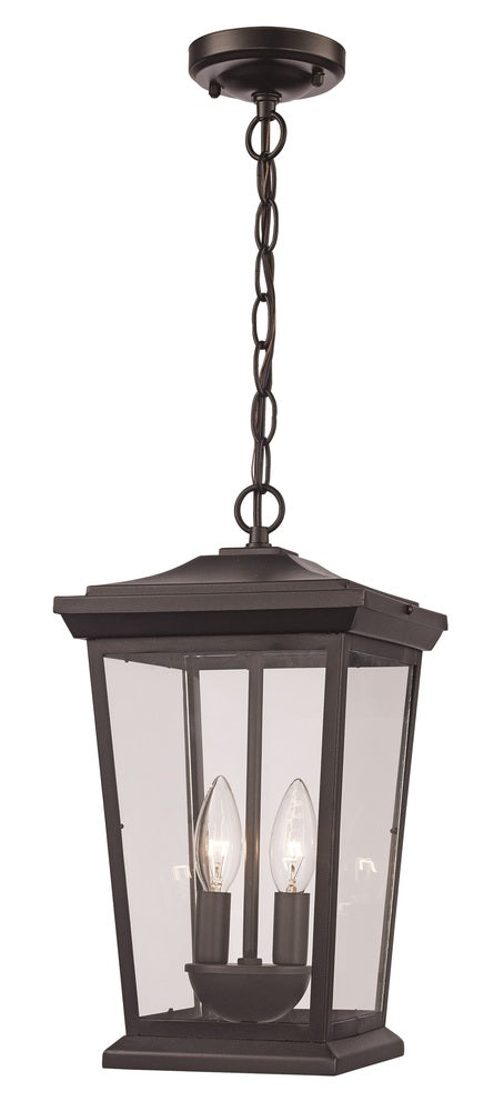 Trans Globe Turlock 17 Inch Hanging Lantern in Black Finish Model: 50774 BK