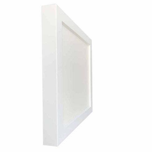 Trans Globe Vanowen Too 6.5 Inch SQUARE LED EDGELIT DISK W in White Finish Model: LED-4000 WH