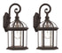 Trans Globe Wentworth 17 Inch Wall Lantern Model: 4181-2 BK