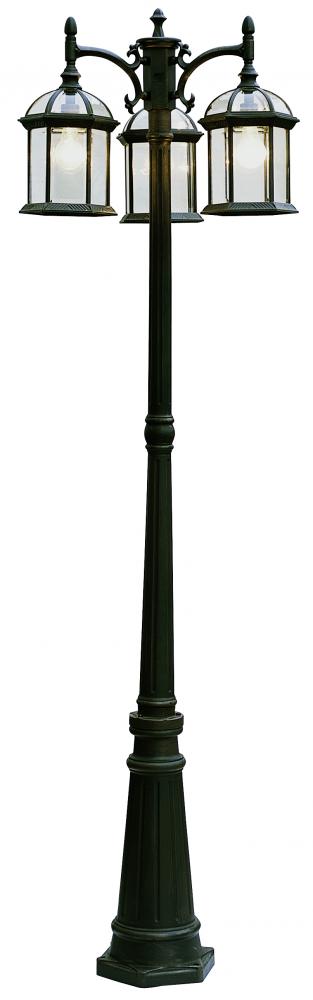Trans Globe Wentworth 79 In. Atrium Style 3 Light 3 Shade Model: 4189 BC