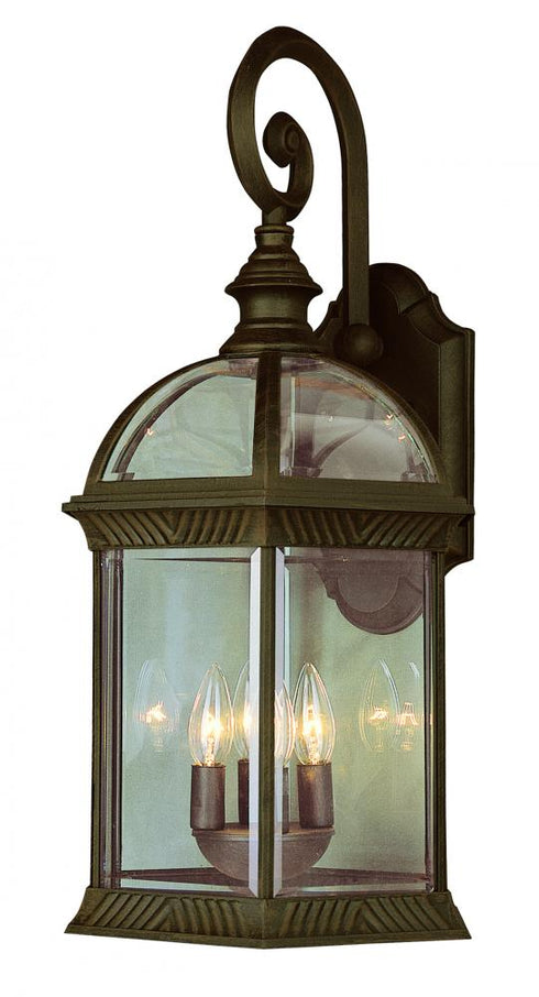 Trans Globe Wentworth Atrium Style Armed Outdoor Wall Model: 44182 BK