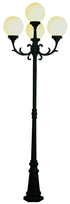 Trans Globe Wilshire 89 In. Tall 4 Light 4 Globe Shade Model: 4080 BK