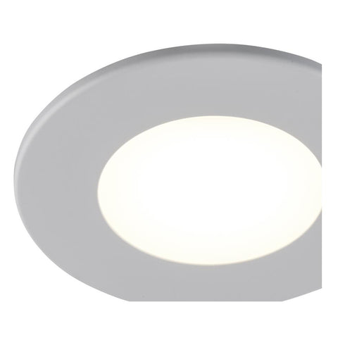 Trans Globe Wren 5 Inch LED RECESSED DISK WH in White Finish Model: LED-40025 WH