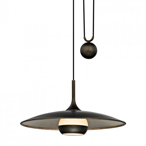 Troy Alchemy 1 Light Pendant Model: F5865-VBZ/WSL