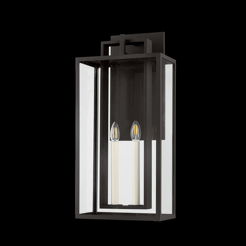 Troy AMIRE Exterior Wall Sconce in Textured Black Finish Model: B3626-TBK