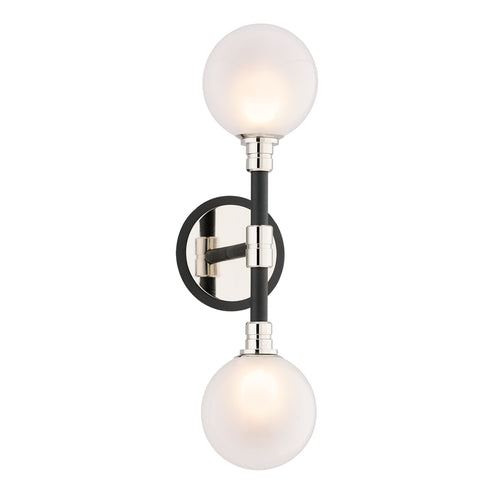 Troy Andromeda Wall Sconce Model: B4822-TBK/PN