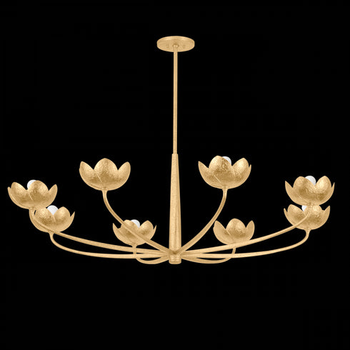 Troy Arcata Chandelier in Gesso White Finish Model: F2048-GSW